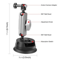 Suction Cup Arm Mount with Adapter and Screw thumbnail