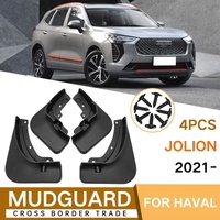 For Haval Jolion 2021 4Pcs / Set Car Auto Soft Plastic Splash Flaps Fender Guard thumbnail