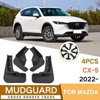 For Mazda Cx-5 2022 4Pcs / Set Car Auto Soft Plastic Splash Flaps Fender Guard thumbnail