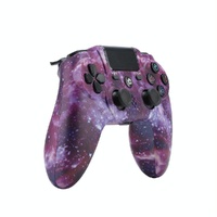 Starry Sky Purple Wireless Ps4 Game Controller thumbnail