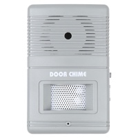 Grey Wireless Door Chime For Visitor Alert thumbnail