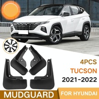 For Hyundai Tucson 2021-2022 4Pcs / Set Car Auto Soft Plastic Splash Flaps Fender Guard thumbnail