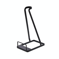 Non-punch Storage Bracket for Dyson Vacuum - Universal Floor Mount Black thumbnail