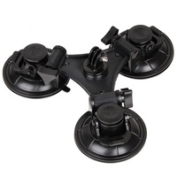 Triangle Suction Cup Mount for Action Cameras with Screwdriver thumbnail
