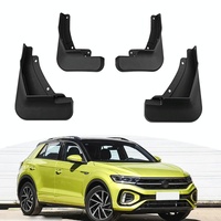 For Volkswagen T-Roc 2023 4Pcs / Set Car Auto Soft Plastic Splash Flaps Fender Guard thumbnail