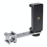 Three-Headed Hot Boot Adapter For Gimbal With Led Mic Mount thumbnail
