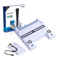 Multi-function Ps5 Stand with Game Disc Storage thumbnail