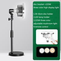 500w Mushroom Lamp & Stand for Mobile Phone Photography thumbnail