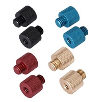 10-Piece Screw Adapter Set 1 / 4 Female To 3 / 8 Male Blue thumbnail