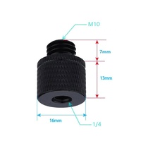 4-Piece A22 1 / 4 Female To M10 Male Screw Adapters thumbnail