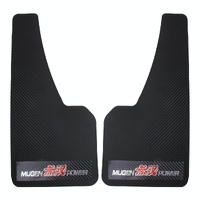 A Pair 3D Carbon Universal Racing Mudflaps Fender Guard thumbnail
