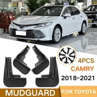 For Toyota Camry 2018-2021 4Pcs / Set Car Auto Soft Plastic Splash Flaps Fender Guard thumbnail