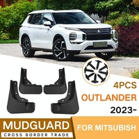 For Mitsubishi Outlander 2023 4Pcs / Set Car Auto Soft Plastic Splash Flaps Fender Guard thumbnail