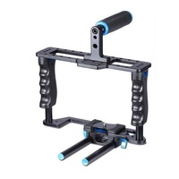 Camera Stabilizer With Protective Cage Handle And Top Set thumbnail