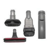 4-in-1 Round Stiff Bed & Connector Brush Kit for Dyson Vacuum thumbnail
