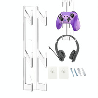 Acrylic Wall Mount for Game Controller and Headphones thumbnail