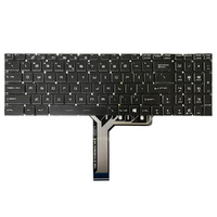 Backlit Laptop Keyboard for Msi Steel Series - us Version thumbnail