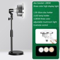 Portable Live Support Photography Light - 700w Mushroom Lamp & Stand thumbnail