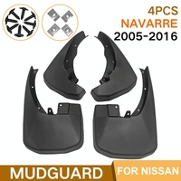 For Nissan Frontier Navarre 2015-2016 4Pcs / Set Car Auto Soft Plastic Splash Flaps Fender Guard thumbnail