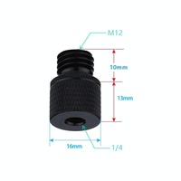 4-Piece Screw Adapter 1 / 4 Female To M12 Male thumbnail