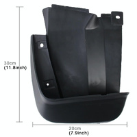 4 Pcs Car Auto Semi-Rigid Pvc Splash Flaps Fender Guard For Honda 8Th Series Civic thumbnail