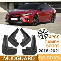 For Toyota Camry Sport 2018-2021 4Pcs / Set Car Auto Soft Plastic Splash Flaps Fender Guard thumbnail