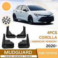 For Toyota Corolla 2020-2023 Us 4Pcs / Set Car Auto Soft Plastic Splash Flaps Fender Guard thumbnail