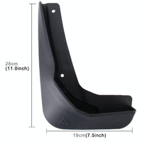4 Pcs Car Auto Semi-Rigid Pvc Splash Flaps Fender Guard For Audi A3 Sedan 2014 thumbnail