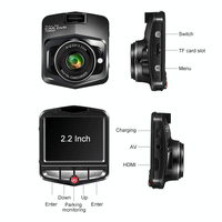 2.2 Car Dvr with Parking Monitoring & Loop Recording - Black thumbnail
