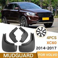 For Volvo Xc60 2014-2017 4Pcs / Set Car Auto Soft Plastic Splash Flaps Fender Guard thumbnail