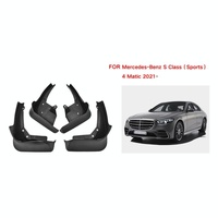 For Mercedes-Benz S-Class Sport 2022 4Pcs / Set Car Auto Soft Plastic Splash Flaps Fender Guard thumbnail