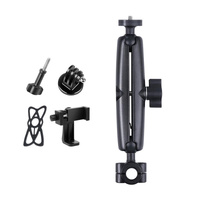 25mm Ballhead Car Seat Mount for Action Cameras with Phone Clamp and Anti-lost Case thumbnail