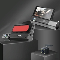 1080p Hd Multi-language Driving Recorder with 3 Lenses thumbnail