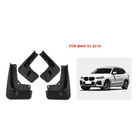 For Bmw X3 2018-2023 4Pcs / Set Car Auto Soft Plastic Splash Flaps Fender Guard thumbnail