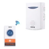 Wireless Doorbell With 38 Sounds And Remote Control thumbnail