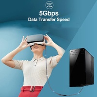 High-speed Usb3.2 Vr Link for Oculus Quest 2 - 7m Braided thumbnail