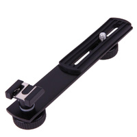 Black Metal Flash Bracket For Dslr Cameras thumbnail
