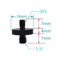 4-Piece A25 1 / 4 To M5 Male Screw Adapters thumbnail