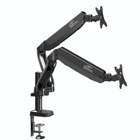 Double Screen Desktop Monitor Bracket - Air Pressure Lift thumbnail