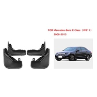 For Mercedes-Benz E-Class 2008-2013 4Pcs / Set Car Auto Soft Plastic Splash Flaps Fender Guard thumbnail