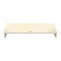 Natural Wood Monitor Stand - Holds Computer Screen thumbnail