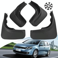 For Volkswagen Golf 6 2009-2013 4Pcs / Set Car Auto Soft Plastic Splash Flaps Fender Guard thumbnail