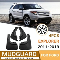 For Ford Explorer 2011-2019 4Pcs / Set Car Auto Soft Plastic Splash Flaps Fender Guard thumbnail