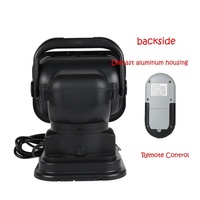 60W Dc 12 - 24V 400Lm Car 200M Wireless Remote Control 360 Degree Adjustable Led Search High Bay Lights / Spotlights thumbnail