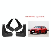 For Bmw X4 M Sports 2019-2023 4Pcs / Set Car Auto Soft Plastic Splash Flaps Fender Guard thumbnail