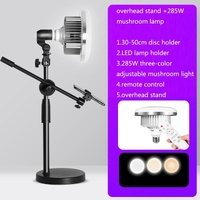 700w Mushroom Lamp & Stand for Mobile Phone Photography thumbnail