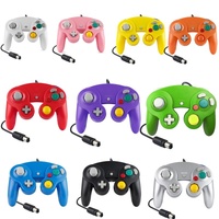 2-pack Wired Vibrating Game Controller for Nintendo Ngc / Wii - Silver thumbnail