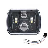 7 Inch 5X7 / 7X6 H4 Dc 9V - 30V 3500Lm 35W Car Square Shape Led Headlight Lamps For Jeep Wrangler thumbnail