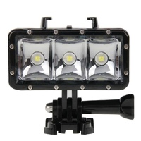 Waterproof Video Light for Action Cameras - 3 Modes thumbnail