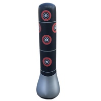 1.5M Vertical Inflatable Punching Bag For Kids - Thickened Tumbler Vent Boxing Column thumbnail